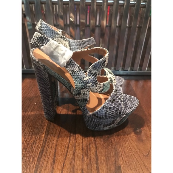 Python print platform heel blue/green/gray/Black - Picture 6 of 8